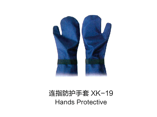 连指防护手套XK19